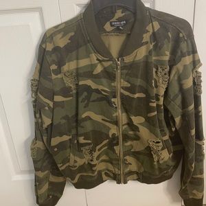 Camo Jean jacket